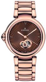 Edox 85025-37RM-BRIR LaPassion Open Heart Automatic - Dames