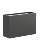 Polyester plantenbak 120x40x80cm - Met bodem, Tuin en Terras, Kunststof, 100 cm of meer, Nieuw, 60 cm of meer