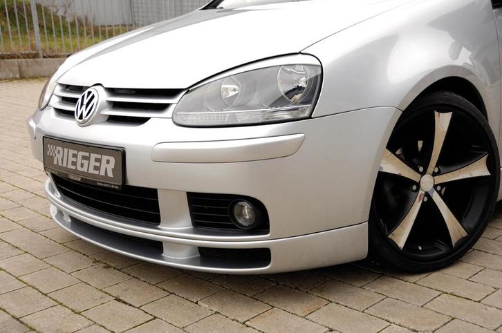 Rieger frontspoiler | Golf 5 - 3-drs., 5-drs. | stuk ongespo, Auto diversen, Tuning en Styling, Verzenden