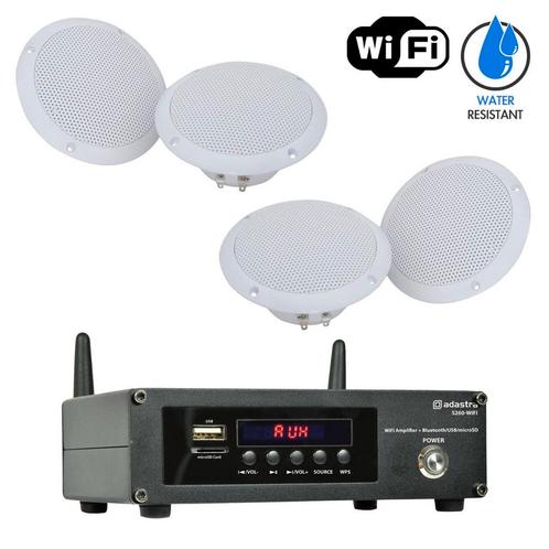 Outdoor Inbouwset Met WiFi Internet Radio En 4, Audio, Tv en Foto, Luidsprekerboxen