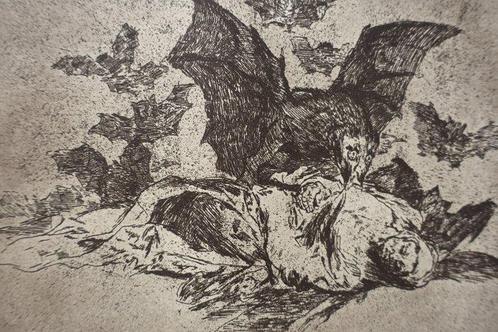 Francisco de Goya (1746-1828) after - Desastres de la, Antiek en Kunst, Antiek | Overige Antiek