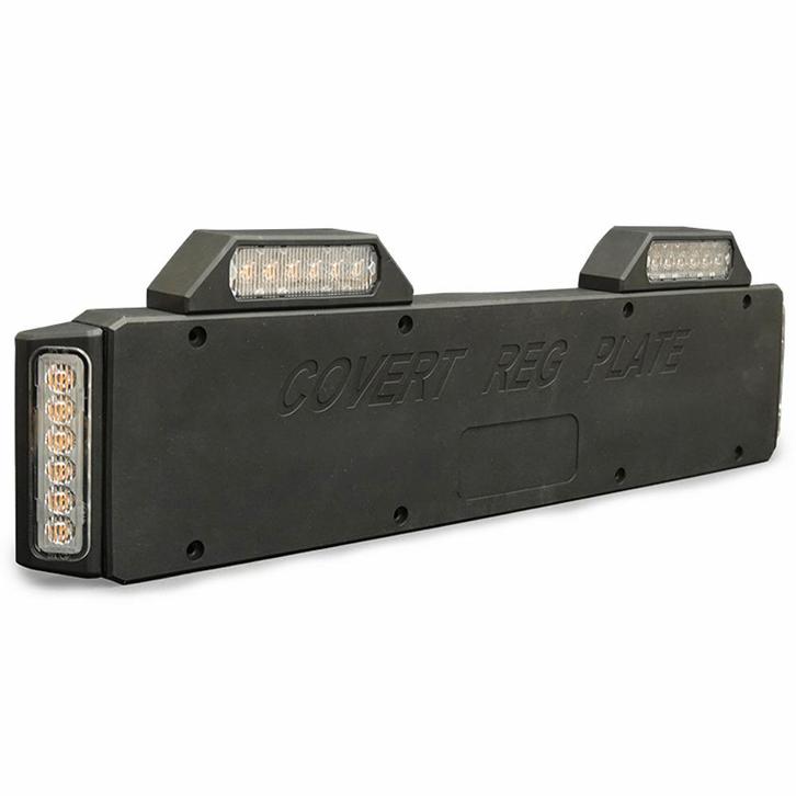 CRX kentekenplaat flitser full LED 45° BLAUW, Auto-onderdelen, Verlichting, Nieuw, Ophalen of Verzenden