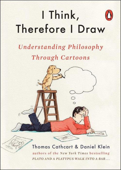 I THINK THEREFORE I DRAW 9780143133032 Thomas Cathcart, Boeken, Overige Boeken, Gelezen, Verzenden