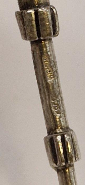 Miniatuur figuur (2) - .800 zilver, Antiek en Kunst, Antiek | Zilver en Goud