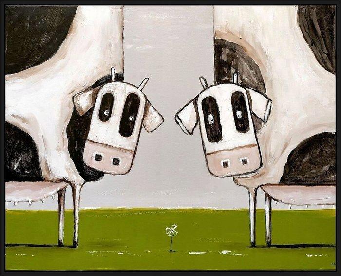 Andrzej Cybura - Czterolistna koniczyna, Antiquités & Art, Art | Peinture | Moderne