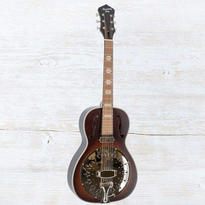 Recording King - RPH-R2-E-BRB – Dirty 30s Minnie Bucker - -, Musique & Instruments, Instruments à corde | Guitares | Acoustiques