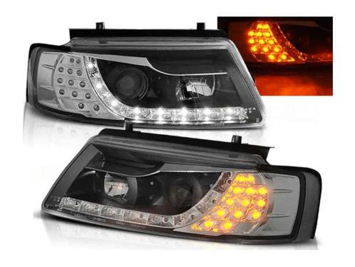 Daylight Black koplampen LED DRL geschikt voor VW Passat B5, Auto-onderdelen, Verlichting, Nieuw, Volkswagen, Verzenden