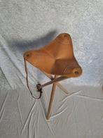 Chaise - Cuir - Chaise de chasseur
