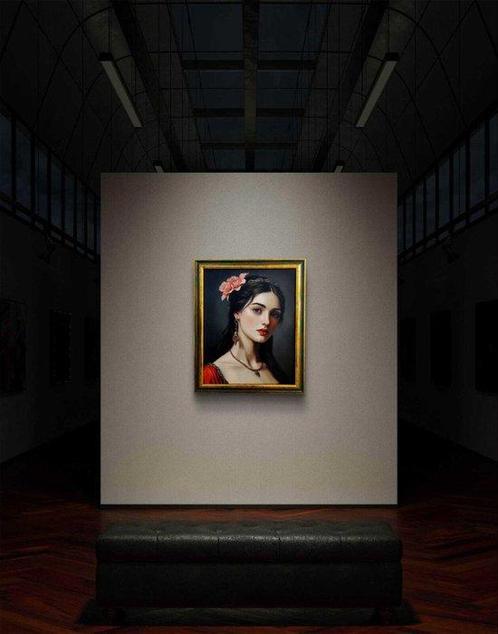 J. Hanter - Aroma de ausencia, Antiek en Kunst, Kunst | Schilderijen | Modern