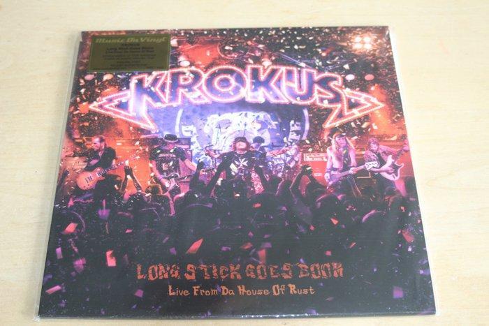 Krokus - Long Stick Goes Boom (Purple Vinyl) + Backstage, CD & DVD, Vinyles Singles