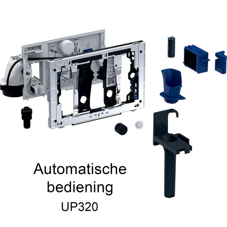 Geurzuiveringsmodule Geberit Duofresh Met Toiletstickhouder, Doe-het-zelf en Bouw, Sanitair, Overige typen, Nieuw, Chroom, Ophalen of Verzenden