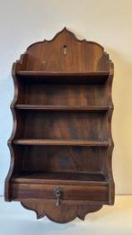 Boekenkast - Eik - Massief houten vitrine