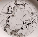 Salvador Dali (1904-1989) - La Escultura - plate, Antiek en Kunst