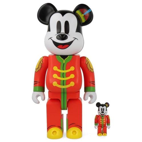 Medicom Toy Be@rbrick - Mickey Mouse (The Band Concert) 400%, Antiquités & Art, Art | Peinture | Moderne