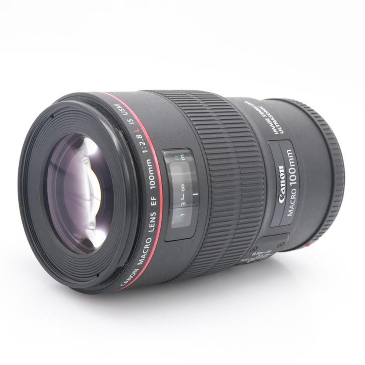 Canon EF 100mm F/2.8L USM IS Macro | Tweedehands, Audio, Tv en Foto, Foto | Lenzen en Objectieven, Zo goed als nieuw, Verzenden