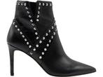 Guess Danina - Enkellaarzen - Zilveren studs en slangenleren, Verzenden, Nieuw