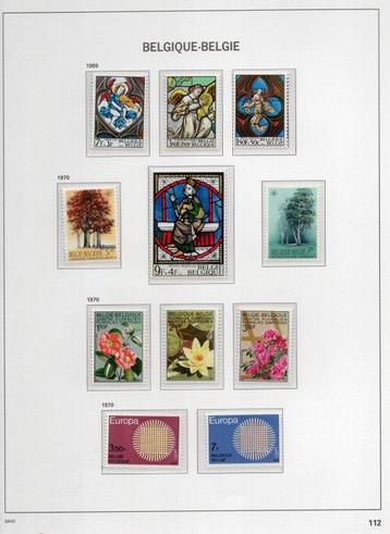 Belgique 1970/1984 - DAVO LX III complet avec petits livrets beschikbaar voor biedingen