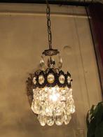 Lustre - Laiton moulé - Lustre en cristal ancien, Antiek en Kunst, Antiek | Verlichting