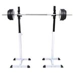 vidaXL Support barres haltÃ¨res longs musculation, Verzenden, Neuf