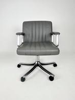 Tecno - Osvaldo Borsani - Fauteuil - P126 - Aluminium, Leder, Antiek en Kunst