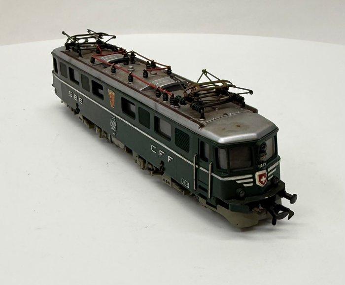 Fleischmann H0 - 1412 - Stoomlocomotief met tender (1) -, Hobby en Vrije tijd, Modeltreinen | H0