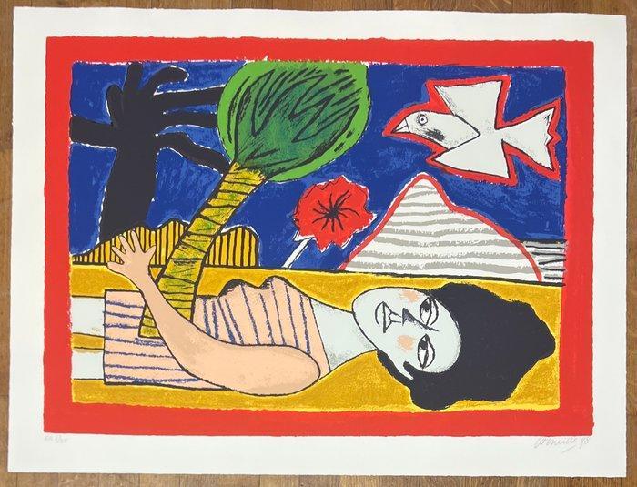 Corneille (1922-2010) - Grande lithographie signée :, Antiek en Kunst, Antiek | Overige Antiek