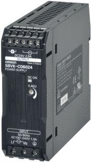 Omron Gelijkstroomvoeding 24V | S8VKC06024, Doe-het-zelf en Bouw, Elektriciteit en Kabels, Verzenden