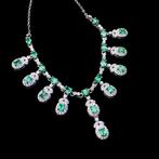 Zonder Minimumprijs - Statement ketting Zilver - 7.14ct. tw.