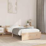 vidaXL Bedframe massief hout 90x190 cm, Verzenden, Nieuw