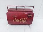 Doos - Metaal - Retro metalen draagbak - metalen kist Coca, Antiek en Kunst