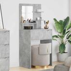 vidaXL Slaapkamer Toilet Tafels Beton Grijs 80 x 39,6 x 135, Verzenden, Nieuw