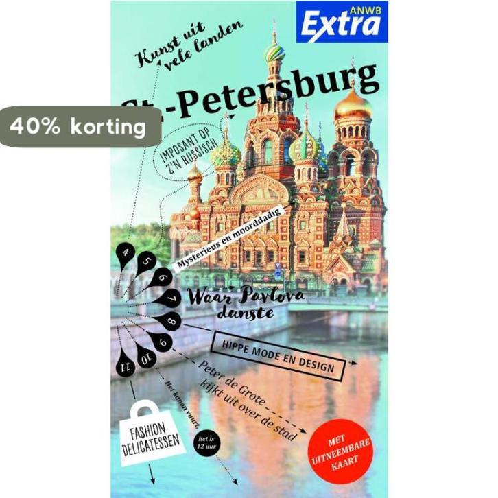 St. Petersburg / ANWB Extra 9789018045357 Eva Gerberding, Livres, Guides touristiques, Envoi