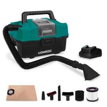 Compacte alleszuiger 20V – 4.0Ah | Incl. Accessoires, accu, Verzenden
