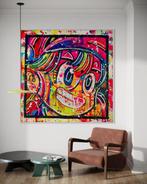 Mikko (1982) - Arale Happy Smile On Graffiti Background - XL