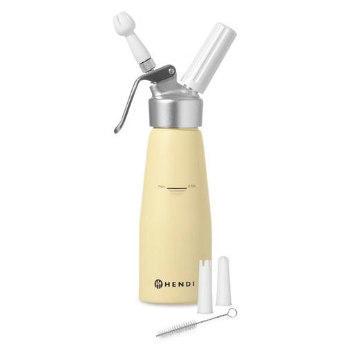 Slagroomapparaat | Aluminium | Div. Kleuren | 0.5L | 3, Zakelijke goederen, Horeca | Keukenapparatuur, Nieuw in verpakking, Verzenden
