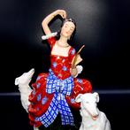 Ernst Wenck - Fraureuth Art Department - Lady with Borzoi