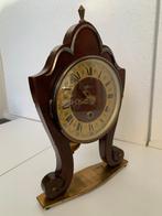Horloge de table - Laiton, Bois, Cuivre - 1950-1960 -