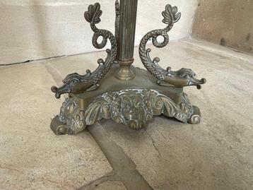 Art nouveau Vasque pour oiseaux - Cuivre - Plat à cendrier