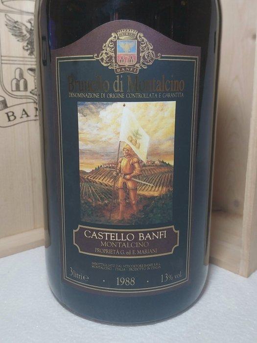 1988 Castello Banfi - Brunello di Montalcino DOCG - 1, Verzamelen, Wijnen
