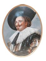 Bavaria - Bord - Porselein - De lachende cavalier
