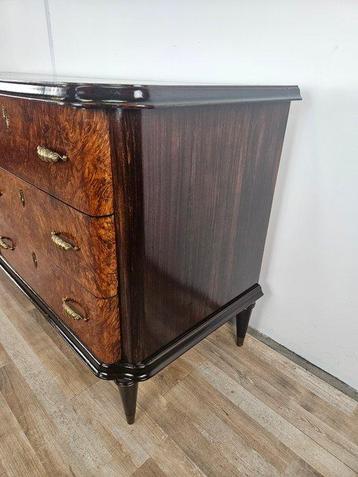 Crédence - Buffet Art Déco en acajou et érable - Acajou, beschikbaar voor biedingen