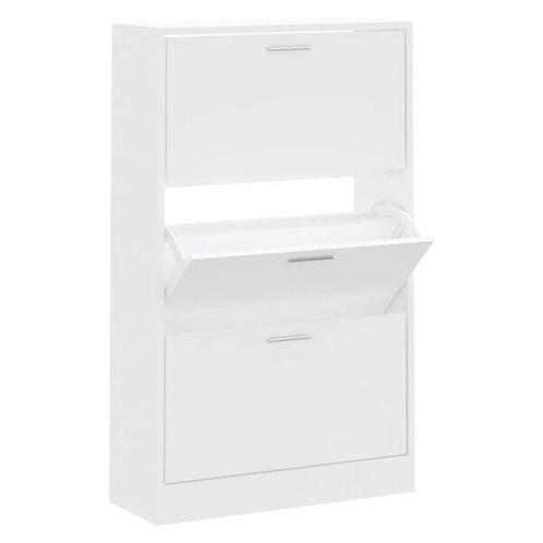 Schoenenkast Wit | Retour Deal | 63x24x103cm | 40% Korting, Huis en Inrichting, Kasten | Schoenenkasten, Nieuw, Verzenden