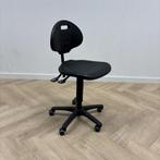 Tweedehands ergonomische werkplaats stoel, zwart, Ergonomisch, Gebruikt, Zwart, Bureaustoel