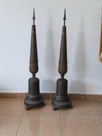 Kandelaar - Koper, Hout, Antiek en Kunst