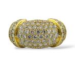 Ring - 18 karaat Geel goud, Briljanten 18K geelgouden, Nieuw