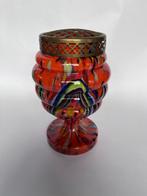 mogelijk Franz Welz of Kralik - Bloemensteker boheems glas, Antiek en Kunst