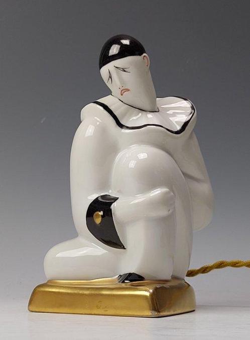 Alfred Lanternier, Limoges - Nachtlampje - Porselein -, Antiek en Kunst, Kunst | Designobjecten