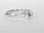 Bague de fiançailles - 14 carats Or blanc - 0.62ct. tw.