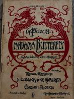Puccini Giacomo - Madama Butterfly First Edition - 1904
