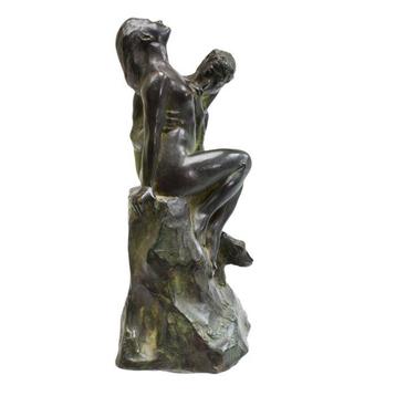 Maurice Guiraud Rivière - Sculpture, Kaatje en de duivel -